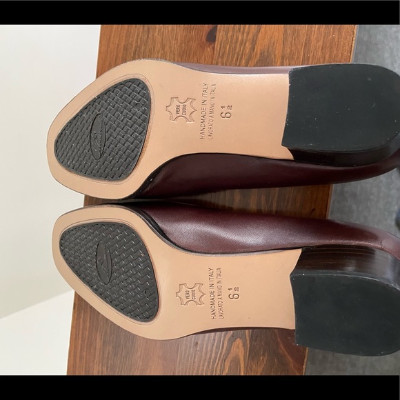 Brown and snakeskin Italian loafers 6 1/2 - Picture 6 of 13